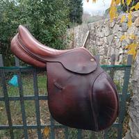 Sella da salto cuoio