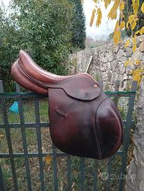 Sella da salto cuoio