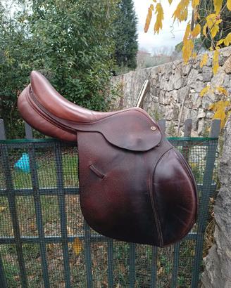 Sella da salto cuoio