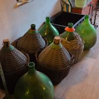 damigiane grandi in vetro