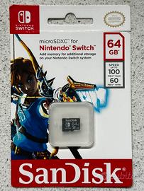 Nintendo Switch_ San Disk 64 gb
