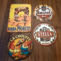 Insegne pubblicitarie della Birra in metallo 