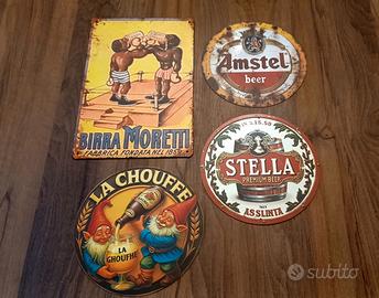 Insegne pubblicitarie della Birra in metallo 