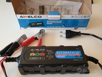 Caricabatterie 12V 1A per batterie al piombo auto