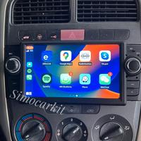 CAR TABLET ANDROID AUTO CARPLAY PER FIAT PUNTO