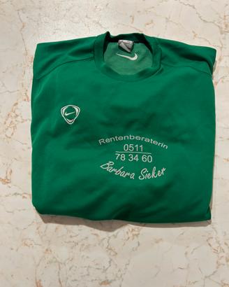 Felpa Nike Verde Senza Cappuccio