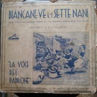 Disney 3 Dischi 1938 Biancaneve e i Sette Nani