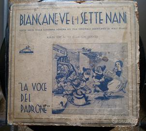 Disney 3 Dischi 1938 Biancaneve e i Sette Nani