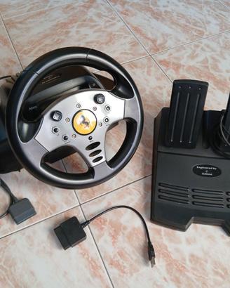 Play station 1 Volante Ferrari con adattatore PS3