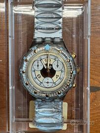 Orologio da polso Swatch Aqua Chrono Golden rivet