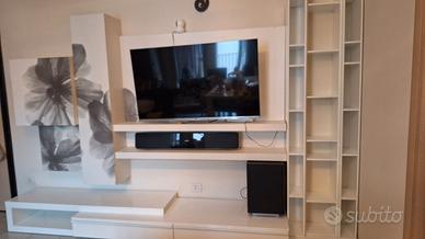 MOBILE IN LEGNO MASSELLO BIAMCO MT 3,10