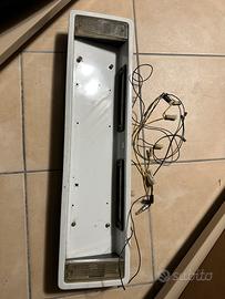 Porta targa conpleto lancia delta integrale evo