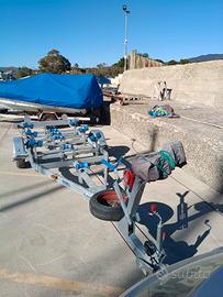 Carrello porta imbarcazioni 1000kg