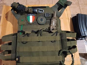 plate carrier tattico softair 