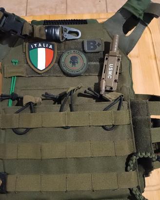 plate carrier tattico softair 