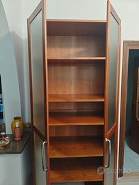 Vetrina / Credenza BOFFI Ciliegio e Vetro Satinato