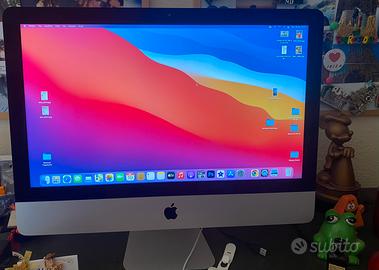 Apple iMac pc fisso 21.5 pollici + ssd 500gb