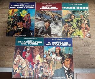 Libri della collana I grandi dell'avventura (5pz)