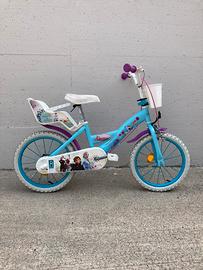 Bicicletta da bambina 16” Frozen con rotelle