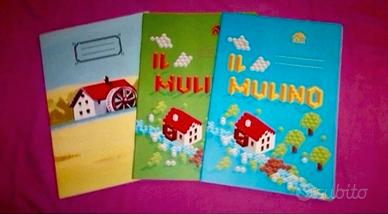 3 quaderni scuola Mulino Bianco 