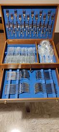 Servizio Posate Acciaio Inox 18/10 per 12 Persone