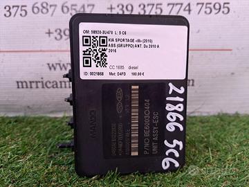 ABS KIA Sportage Serie 589203U420 589203U470 D4FD