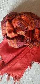 Stola seta di raso thailandese