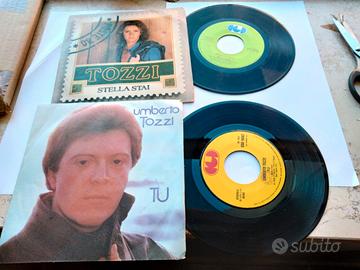 2 45 giri umberto tozzi stella stati /tu vinile