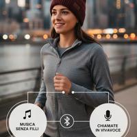 Case&Me cappello wireless con cuffie integrate 