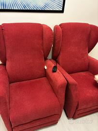 Poltrone relax elettriche nuove