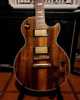 Epiphone les paul custom koa limited