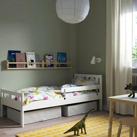 Letto bimbo ikea con doghe e materasso
