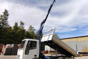 Eurocargo 75-14 con gru' e ribaltabile