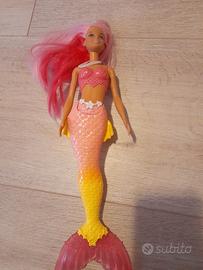 Barbie sirena dreamtopia capelli rosa