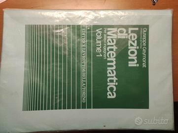 Lezioni di matematica vol 1 di G. Geymonat