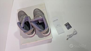 Geox XLed tg. 35 Bambina / Ragazza scritta luminos