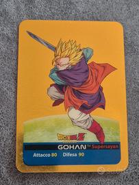 GOHAN N10 Dragon Ball Z Serie Oro Lamincards