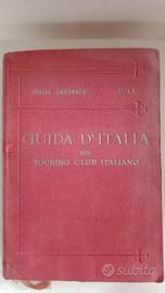 4 Libri Guida d'Italia del Touring Club Italiano.
