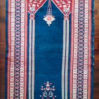 Coppia di tappeti a preghiera mediorientale