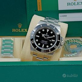 ROLEX SUBMARINER 114060 NO DATA FULL SET 2019 