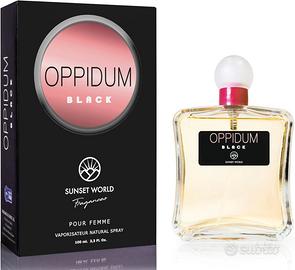 profumo donna oppidum black volume 100 ml