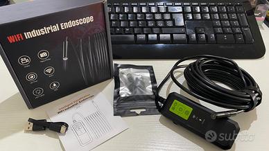 Endoscopio Industriale Doppia Lente WI-FI