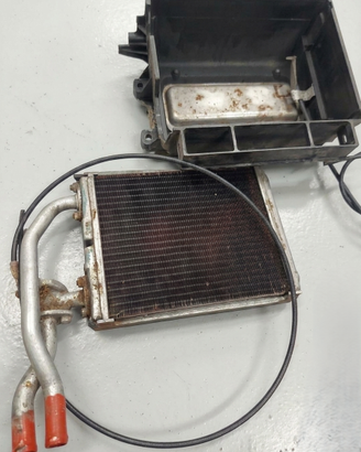 124 Spider radiatore + cover metallo + ventola