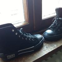 Scarpe Nere Alte Numero 37