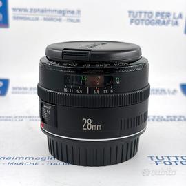 CANON EF 28 mm f2.8 + GARANZIA USATO