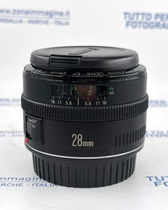 CANON EF 28 mm f2.8 + GARANZIA USATO