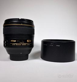 Obiettivo nikon 85 1.4 g