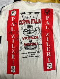 MAGLIA VICENZA  1997 AUTOGRAFATA 