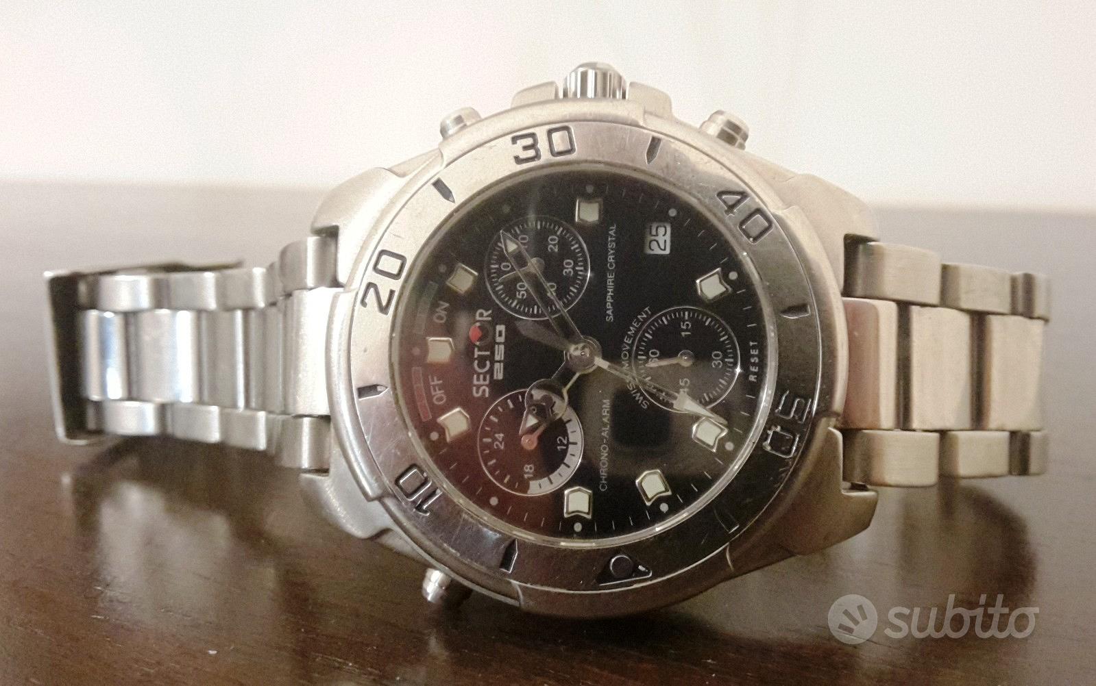 Sector 250 chrono alarm best sale sapphire crystal