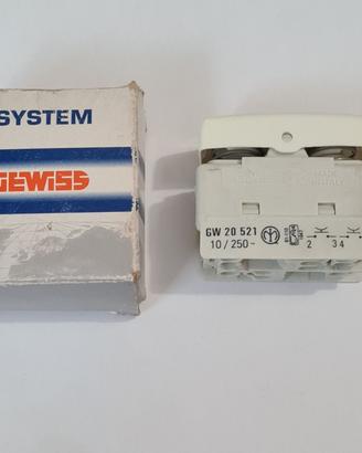 Doppio pulsante GEWISS System